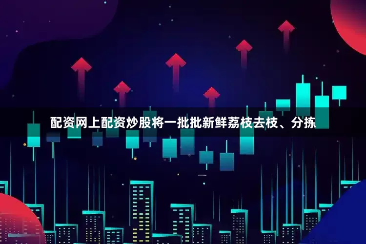 配资网上配资炒股将一批批新鲜荔枝去枝、分拣