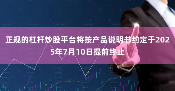 正规的杠杆炒股平台将按产品说明书约定于2025年7月10日提前终止